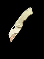 Utility SLiM - Green Micarta (Pre Order)